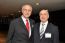 O senador Eduardo Suplicy, ladeado pelo diretor da Convivium Eventos, Maur�cio Abdalla, durante o reencontro da turma do Col�gio S�o Luiz depois de 50 anos